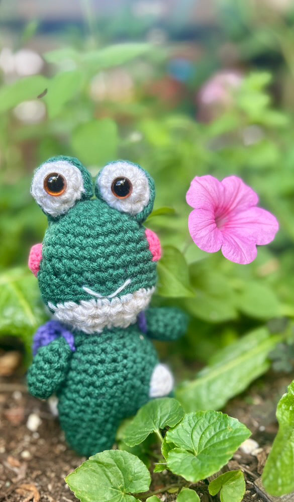 PDF Pattern - Ivy the Frog