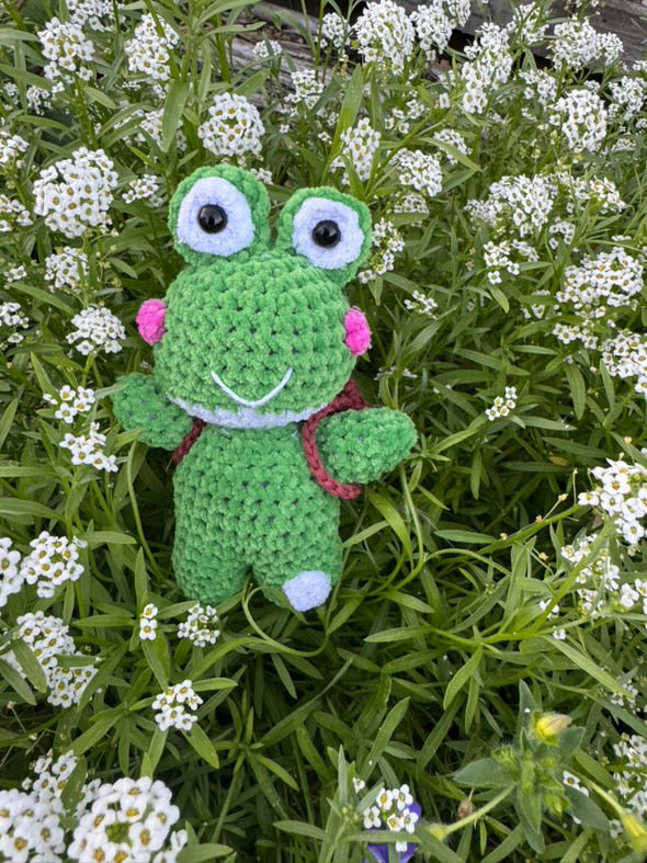 PDF Pattern - Ivy the Frog