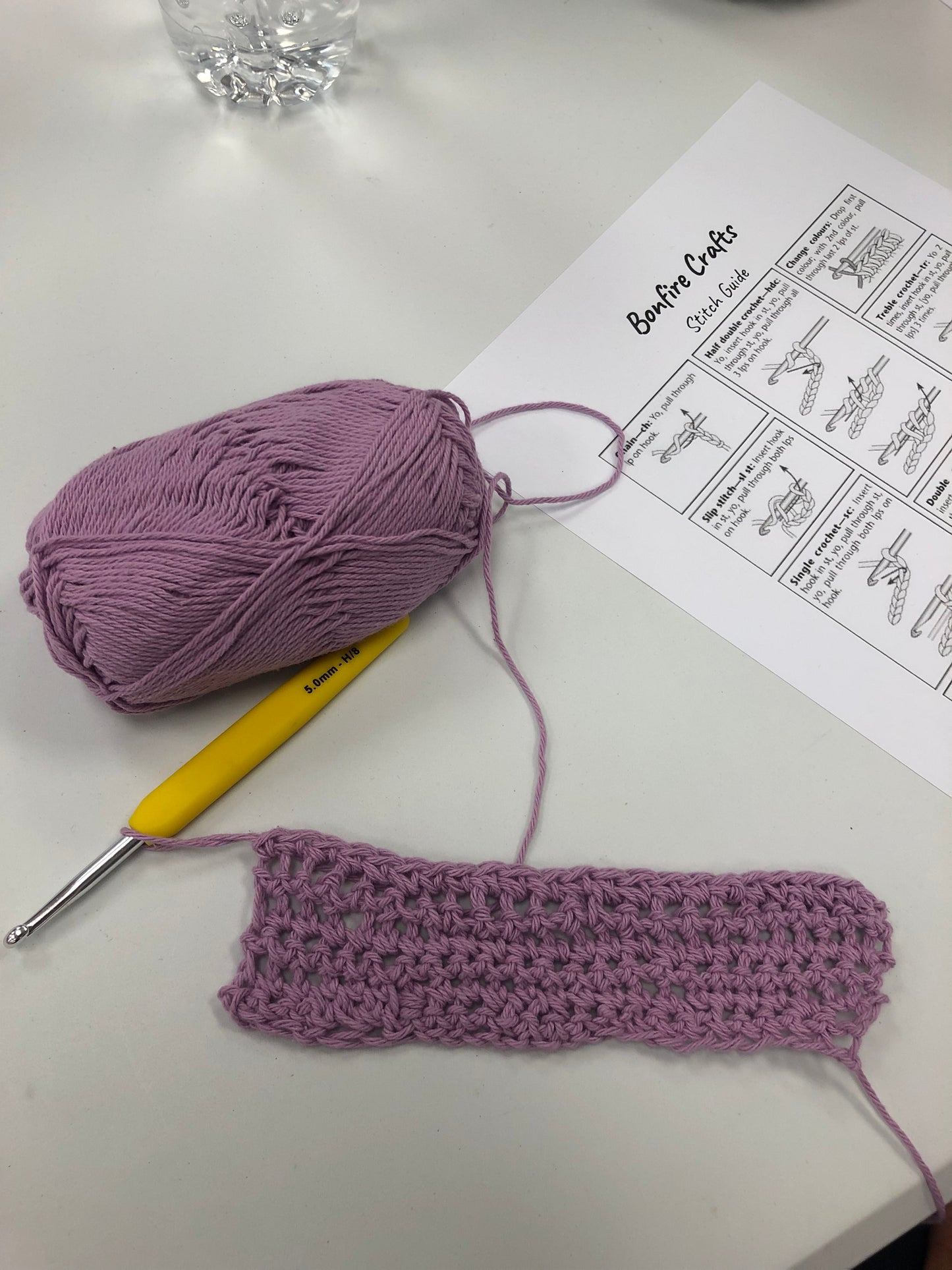 Crochet Class - Lower Hutt Sunday 15th June 2pm - 3:45pm