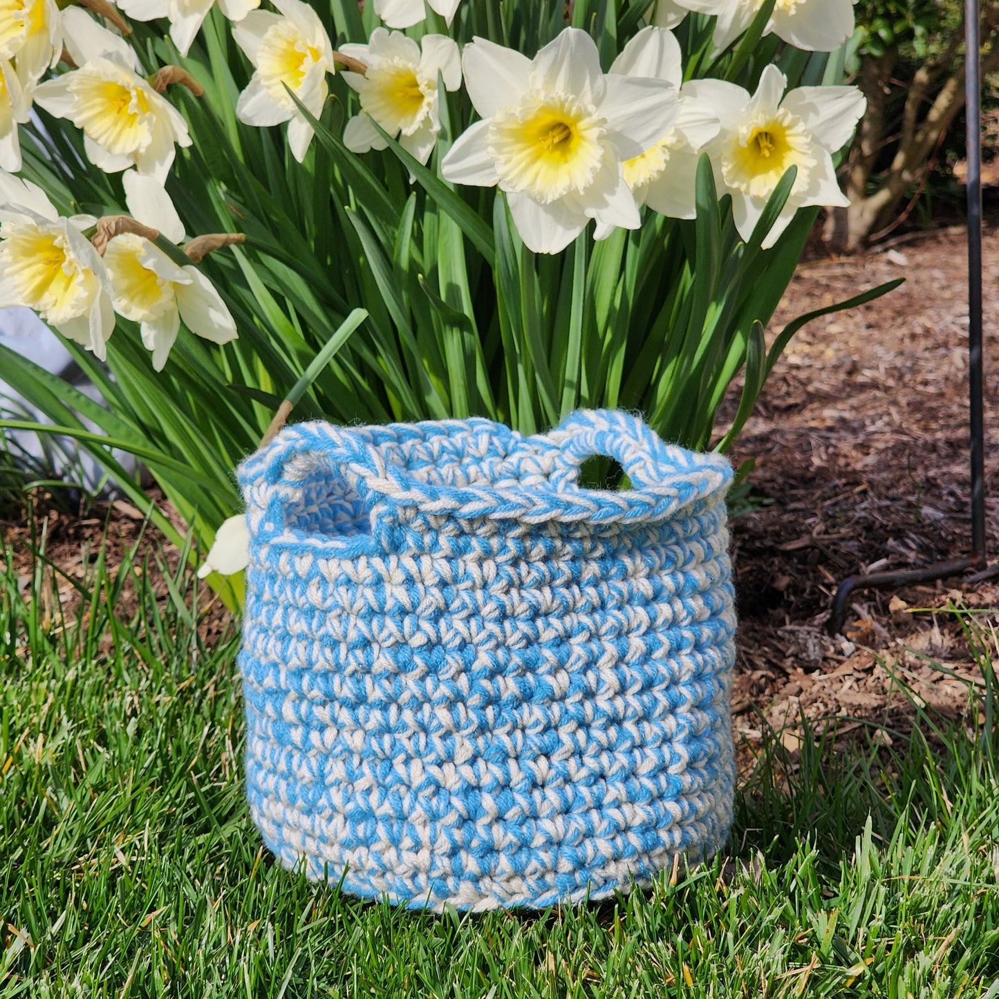 Kids Class Scrappy Yarn Project Bag or Storage Basket - Saturday 9th August Masterton 1pm - 3pm