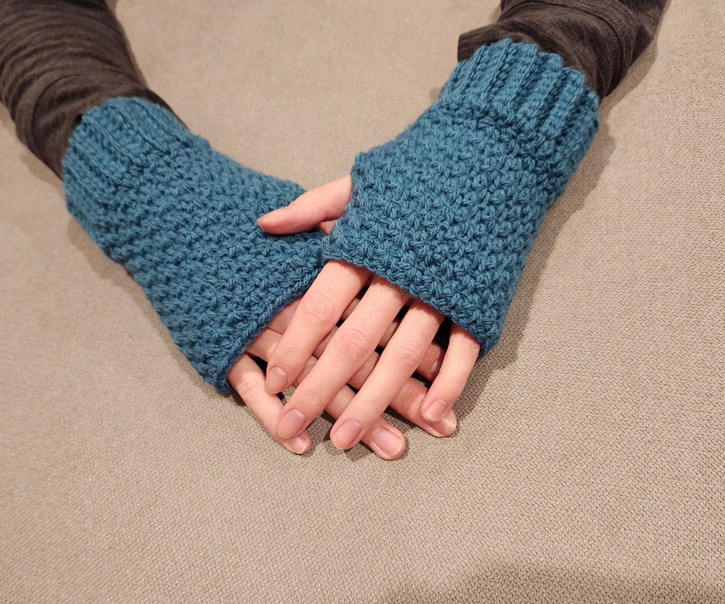 PDF Pattern- Ember Fingerless Gloves