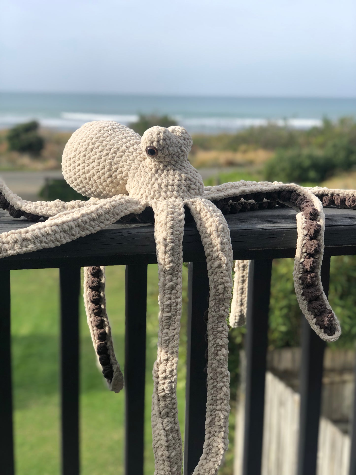 Large Crochet Octopus