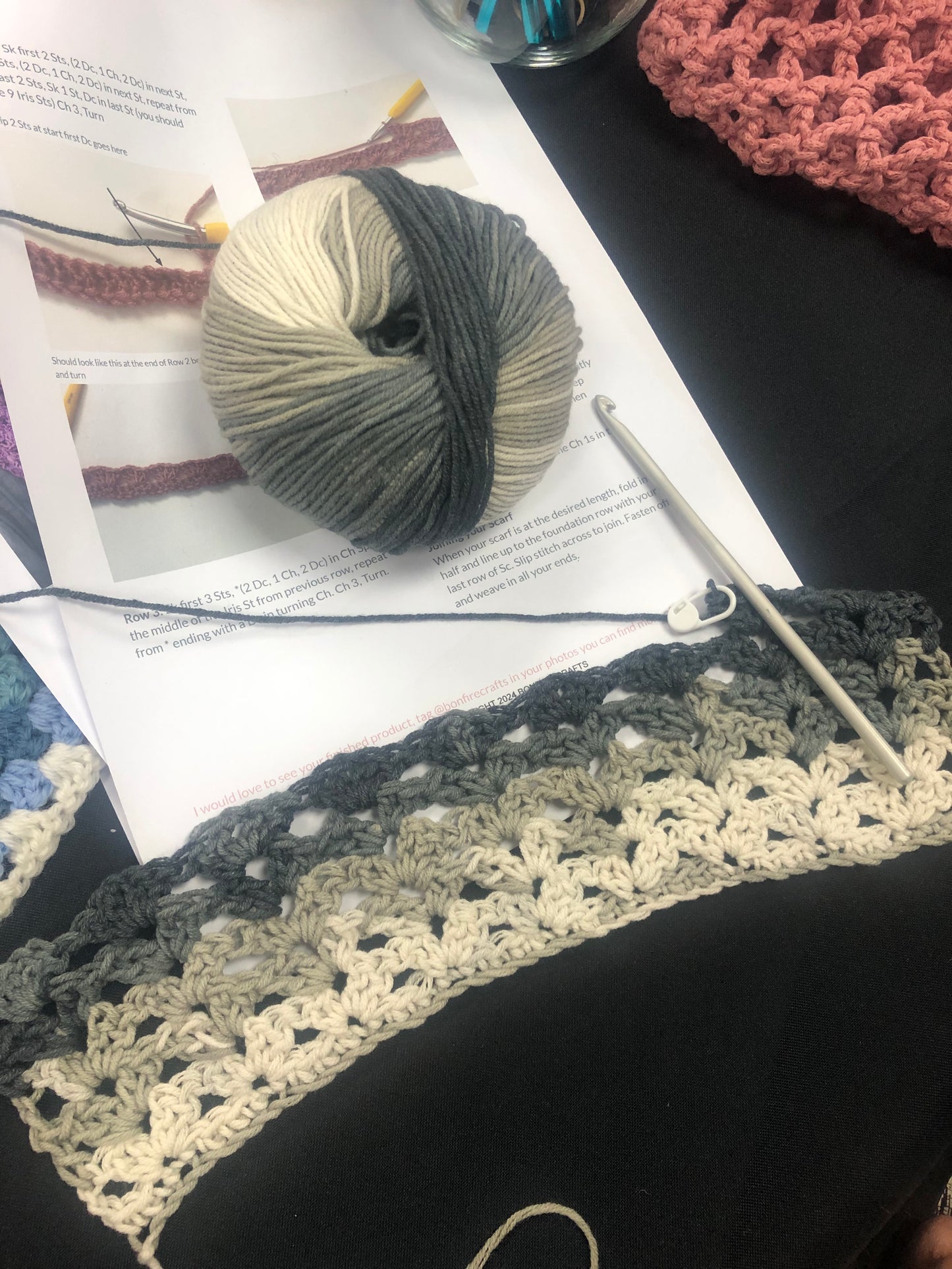 Crochet Scarf Class - 24th September, Palmerston North