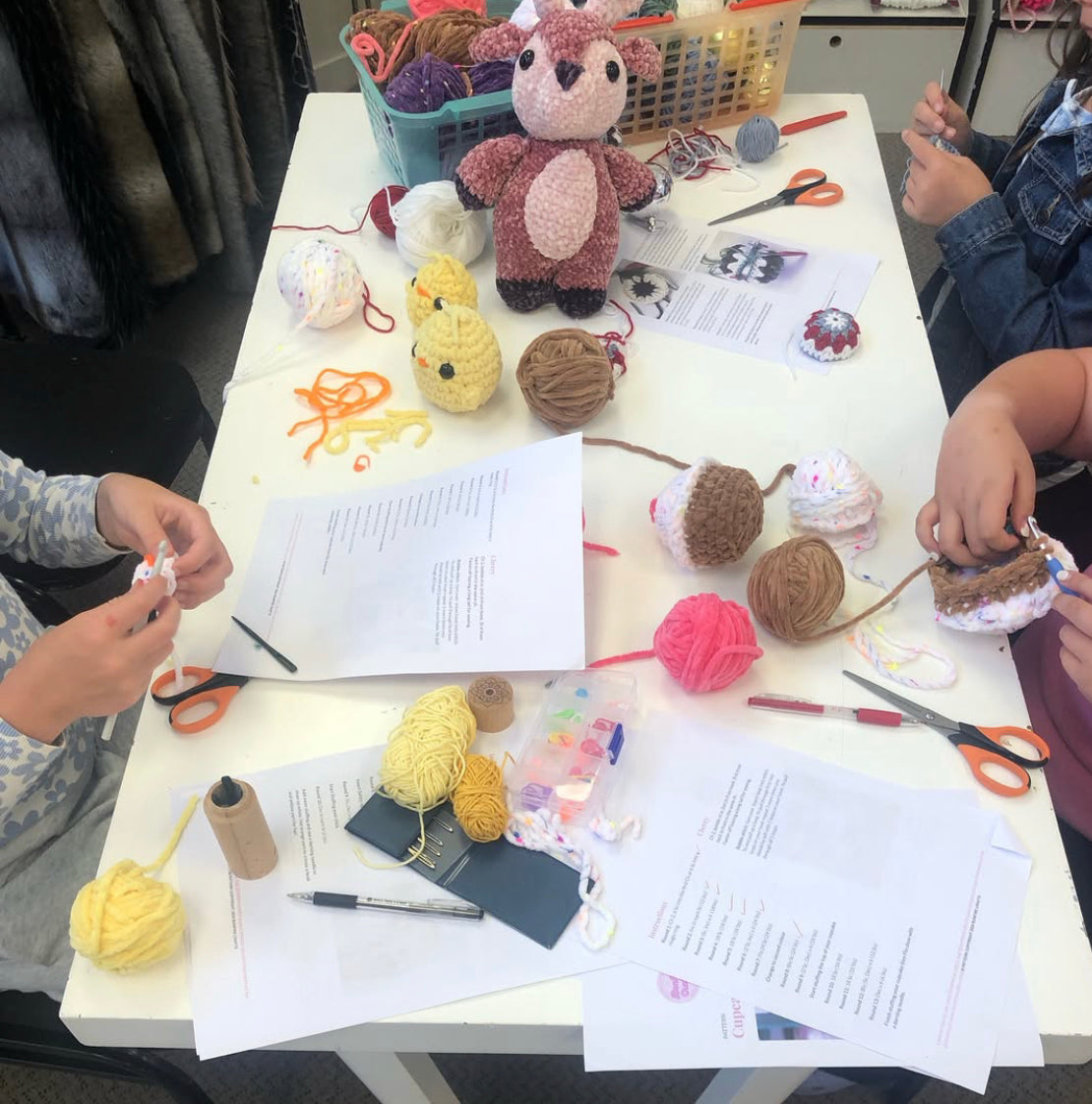 Kids Beginner Crochet Class Masterton - Tuesday 11th February