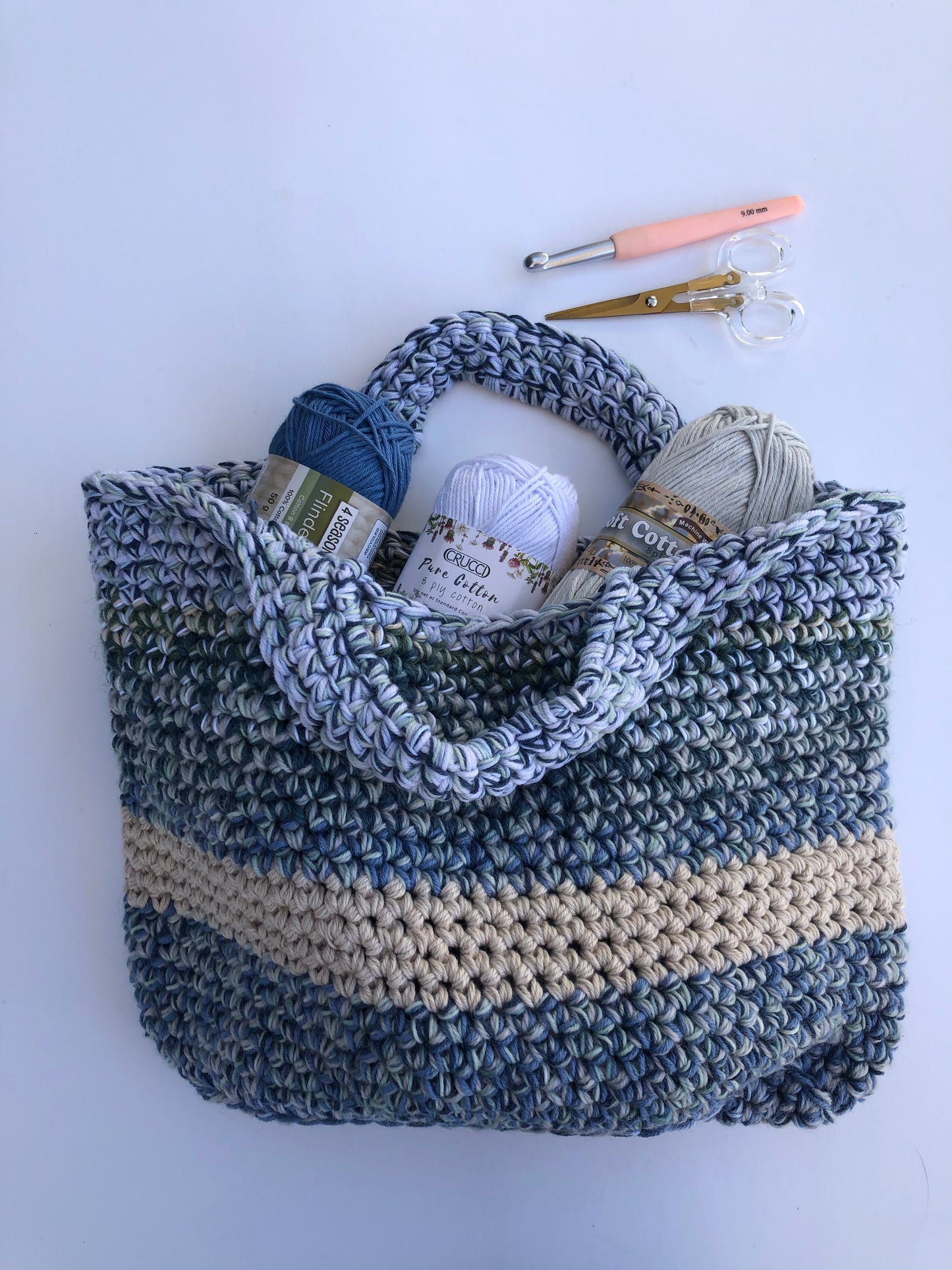 PDF Pattern - Scrappy Yarn Project Bag