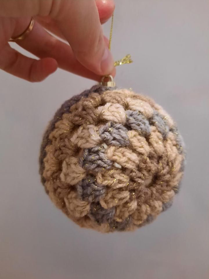 PDF Pattern - Granny Stitch Christmas Bauble