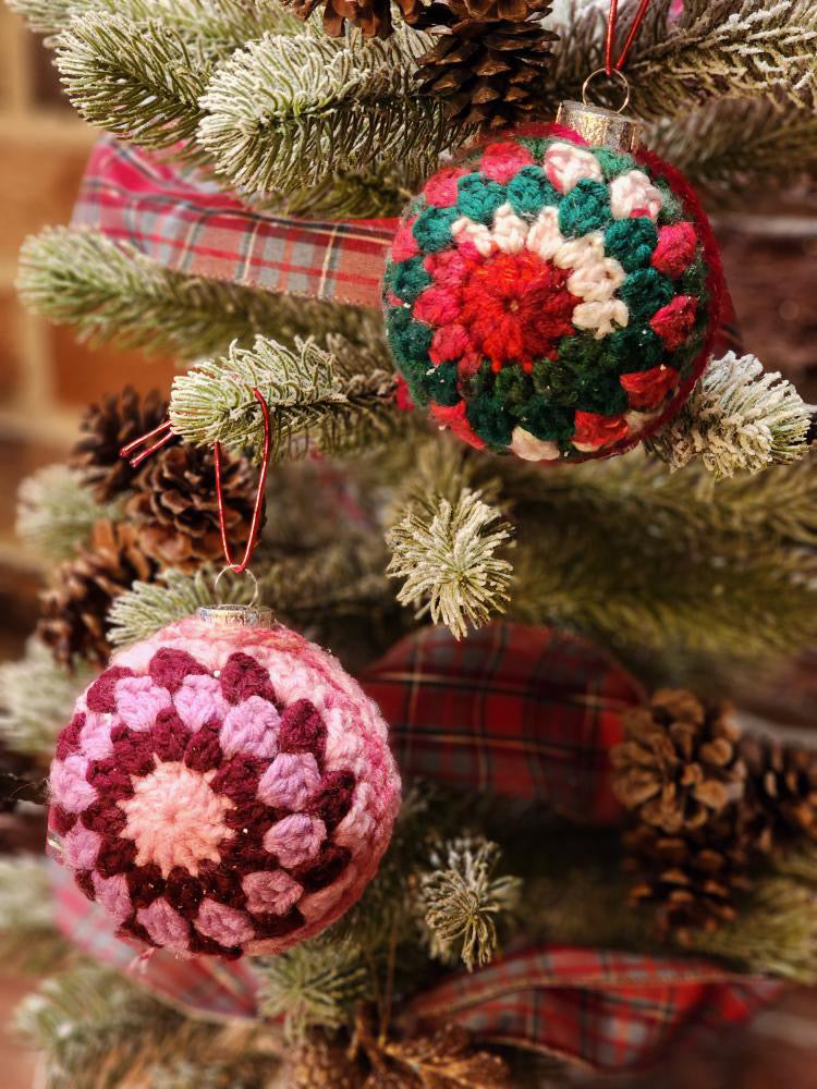 PDF Pattern - Granny Stitch Christmas Bauble