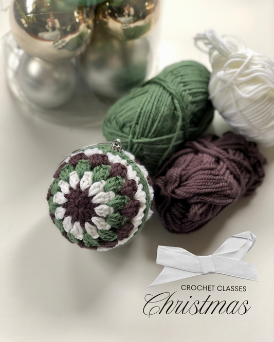 Granny Stitch Bauble Class - Saturday 8th November 10am Masterton