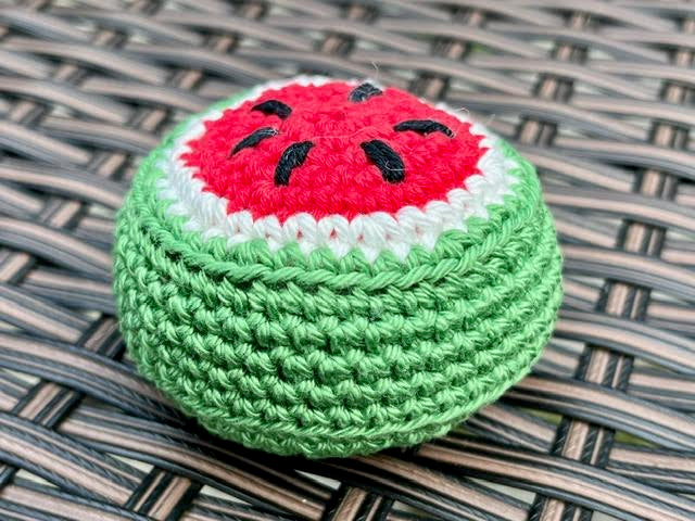 PDF Pattern - Watermelon Pin Cushion Support Palestine Fundraiser