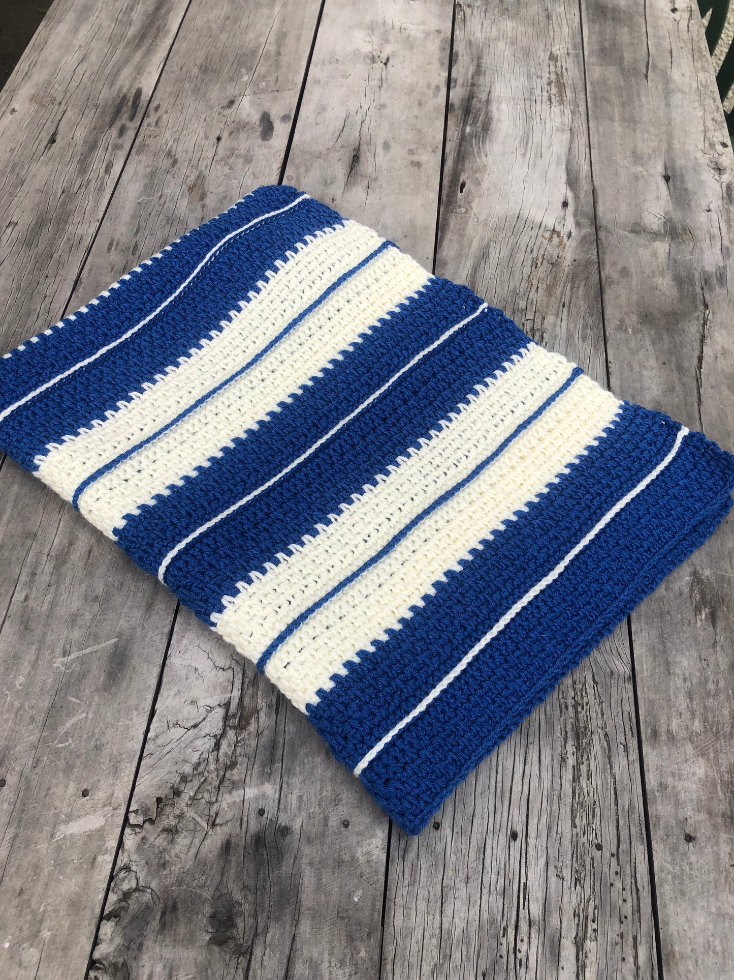 PDF Pattern - Striped Baby Blanket