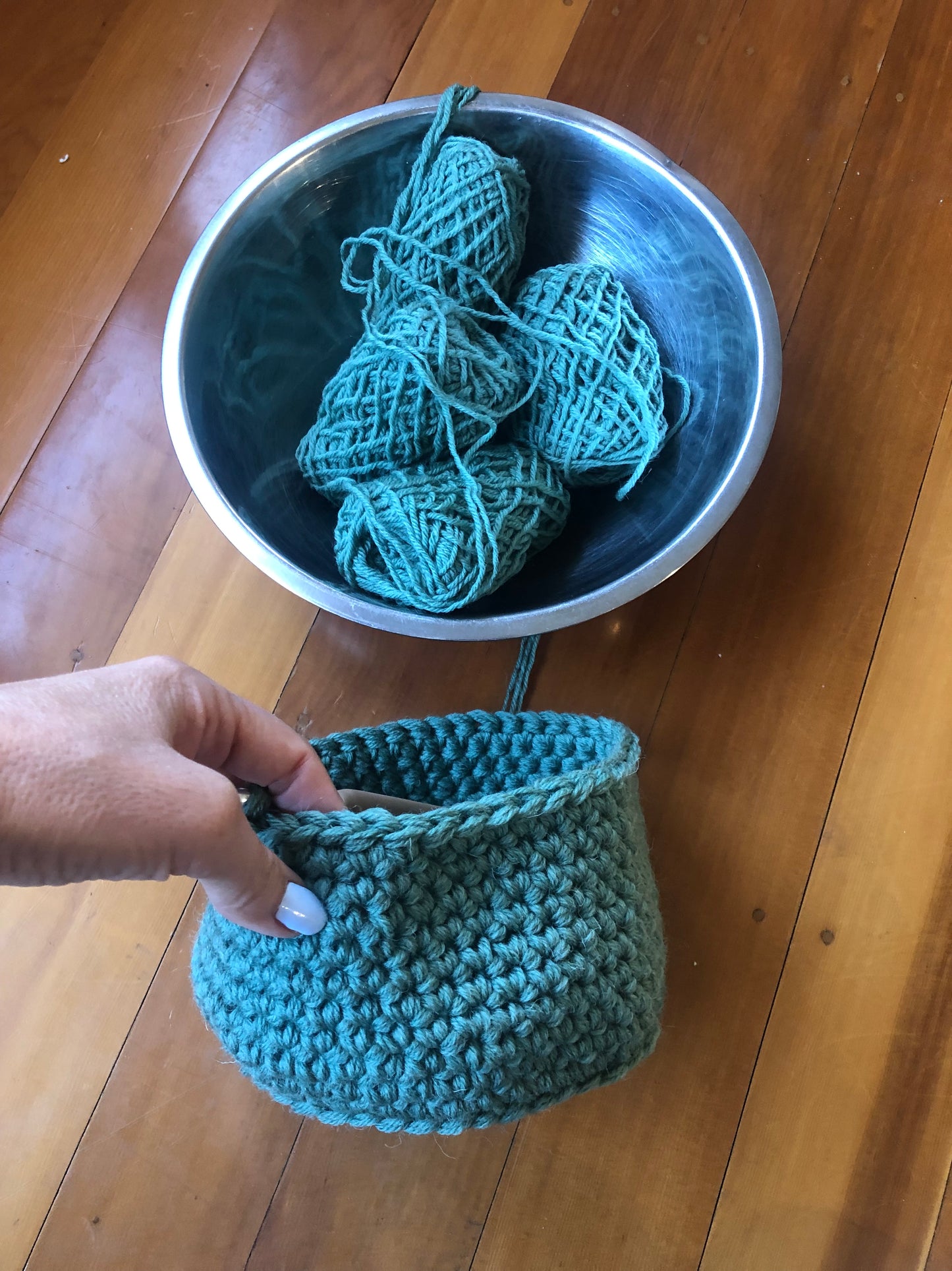 Crochet Storage Basket - Saturday 6th April 10am - 12:30