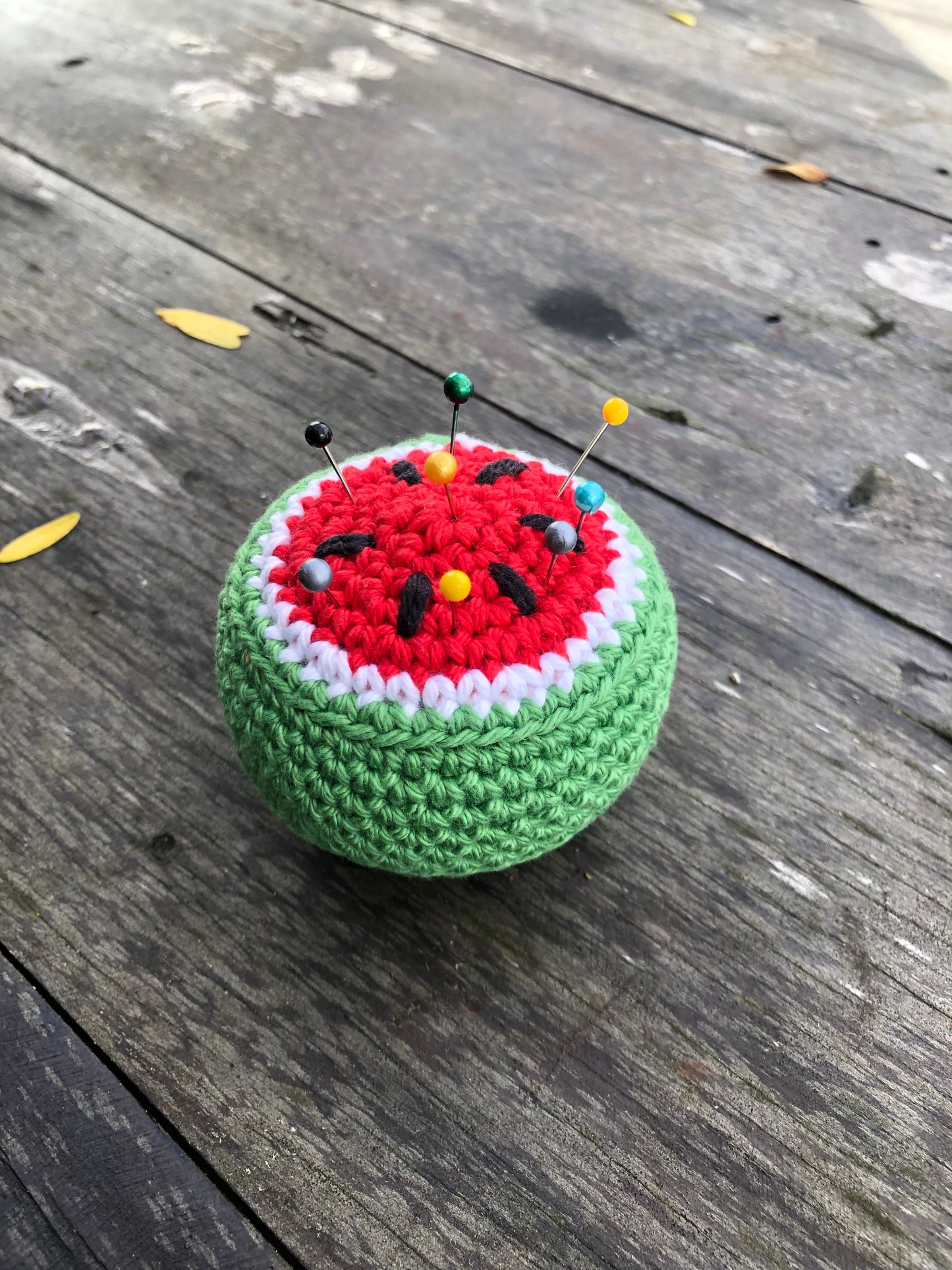 PDF Pattern - Watermelon Pin Cushion Support Palestine Fundraiser