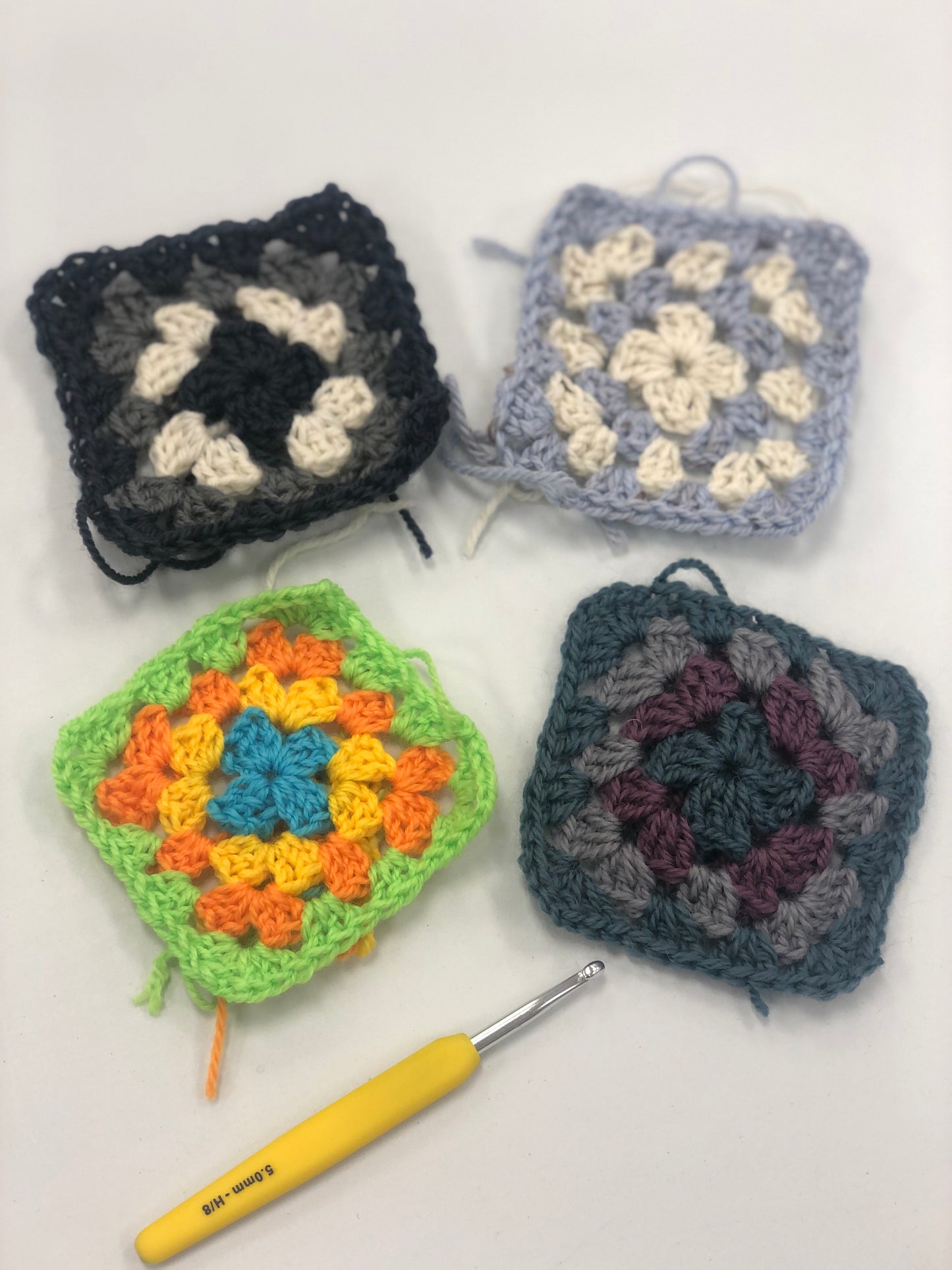 Granny Squares Class - Saturday 26th April Masterton