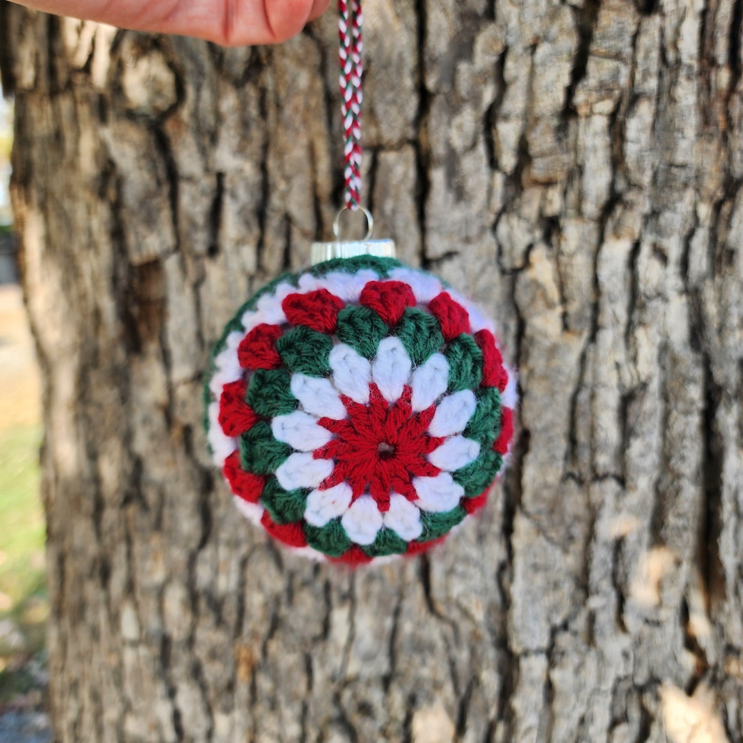 PDF Pattern - Granny Stitch Christmas Bauble