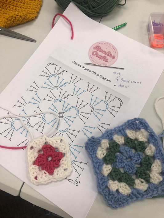 Crochet Class - Palmerston North Tuesday 10th June 1pm - 2:45pm
