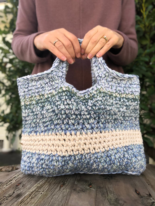 Kids Class Scrappy Yarn Project Bag or Storage Basket - Saturday 9th August Masterton 1pm - 3pm